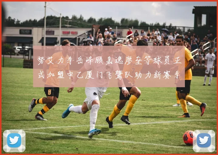 努艾力李岳峰顾嘉逸廖垒等球员正式加盟中乙厦门飞鹭队助力新赛季